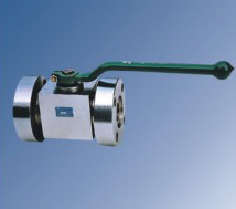QJH flange type high pressure ball valve