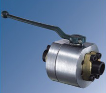 Fixed flange ball valve