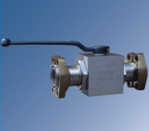 SAE split flange pressure ball valve